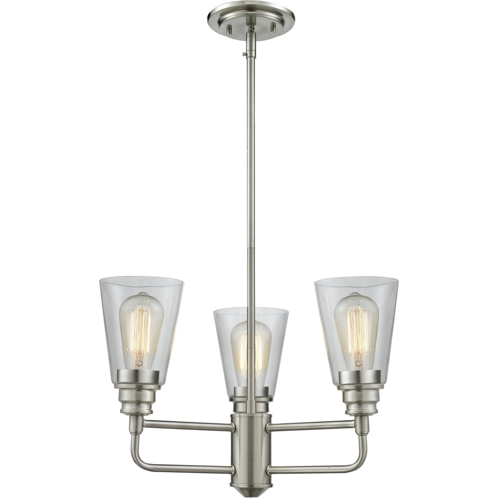 Annora Brushed Nickel Chandelier | theLightShop