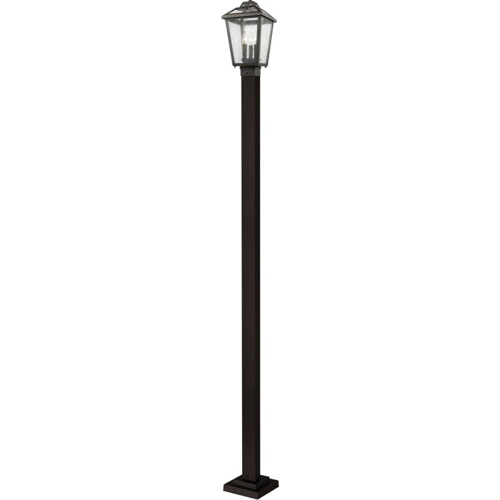 Bayland Oil Rubbed Bronze Outdoor Post Mounted Fixture | theLightShop
