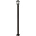 Bayland Oil Rubbed Bronze Outdoor Post Mounted Fixture | theLightShop