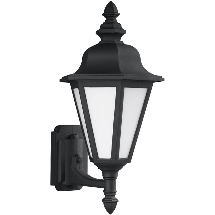 Brentwood Black LED Outdoor Wall Lantern - Outdoor Wall Sconce