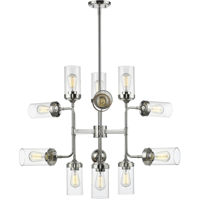 Calliope Polished Nickel Pendant - Pendants