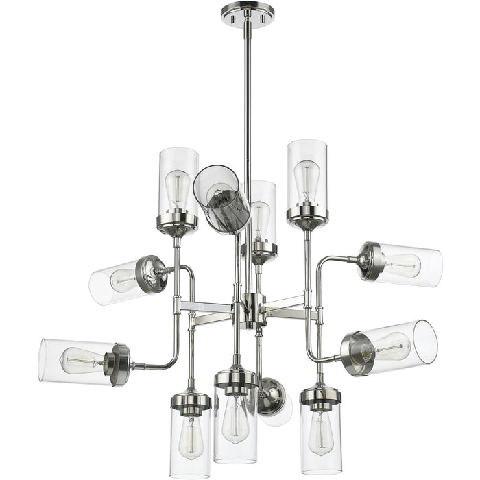 Calliope Polished Nickel Pendant - Pendants