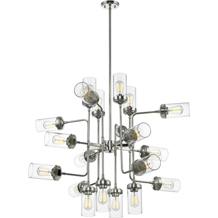 Calliope Polished Nickel Pendant - Pendants