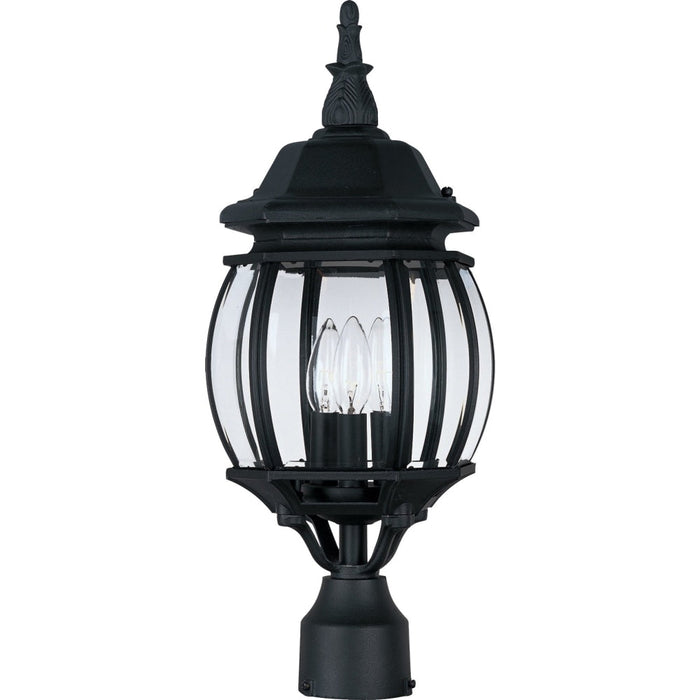 Crown Hill Black Outdoor Pole/Post Mount - Outdoor Pole/Post Mount