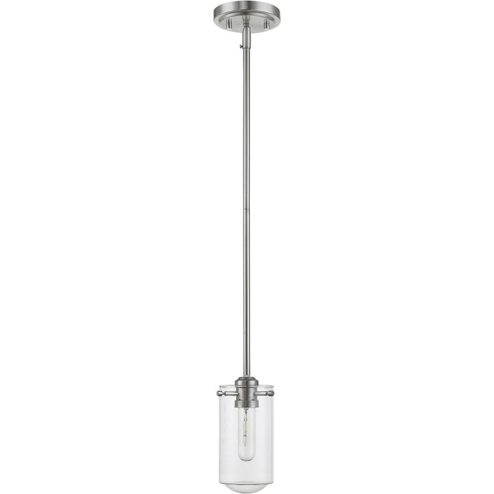 Delaney Brushed Nickel Mini-Pendant - Mini-Pendants