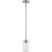 Delaney Brushed Nickel Mini-Pendant - Mini-Pendants