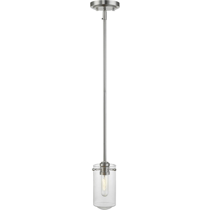 Delaney Brushed Nickel Mini-Pendant - Mini-Pendants