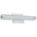 Eco Brushed Nickel 1 Light LED Vanity Bath - Vanity Bath