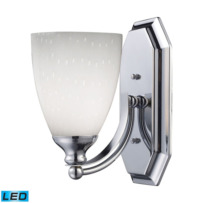 Elk Mix-N-Match Polished Chrome LED 1 Light Vanity Light 570-1C-WH-LED - Bath & Vanity