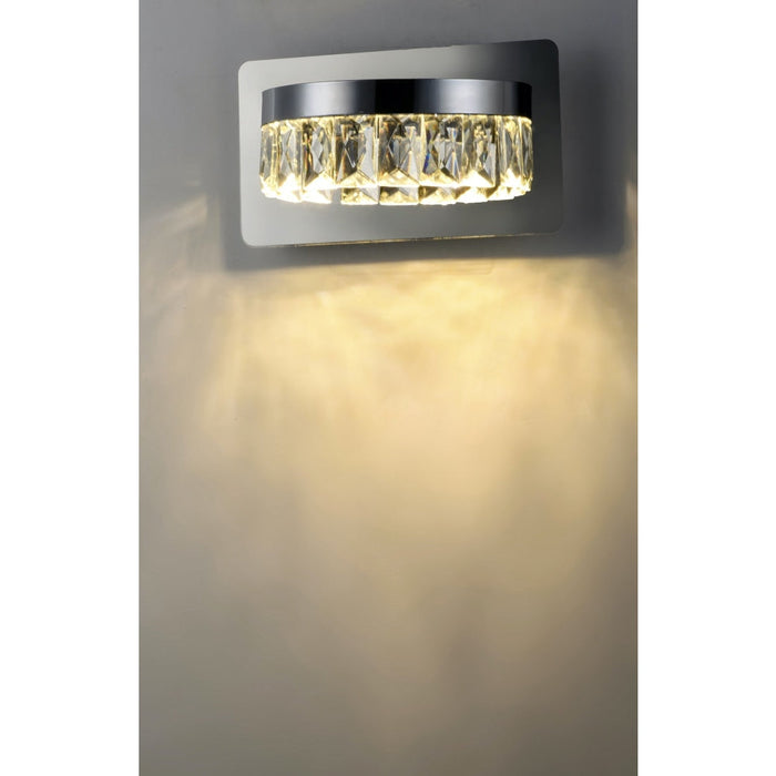 Icycle Polished Chrome LED Wall Sconce - Wall Sconce