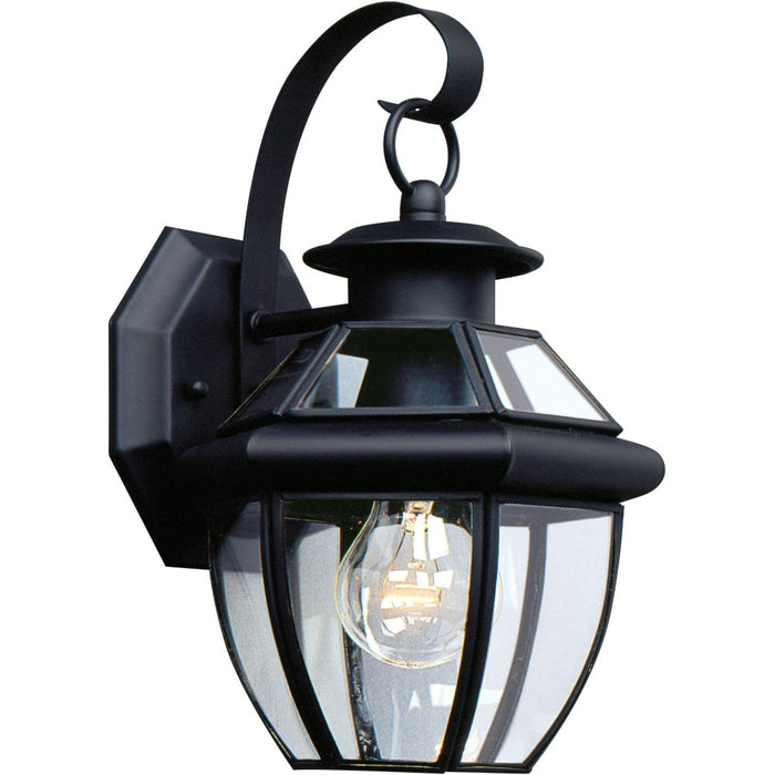 Lancaster Black Outdoor Wall Lantern - Outdoor Wall Sconce