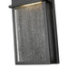 Z-Lite Eclipse Black 2 Light Outdoor Wall Sconce 577B-BK-LED | theLightShop