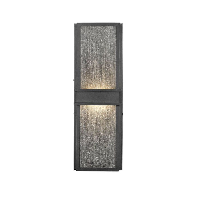 Z-Lite Eclipse Black 2 Light Outdoor Wall Sconce 577B-BK-LED | theLightShop