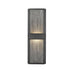 Z-Lite Eclipse Black 2 Light Outdoor Wall Sconce 577B-BK-LED | theLightShop