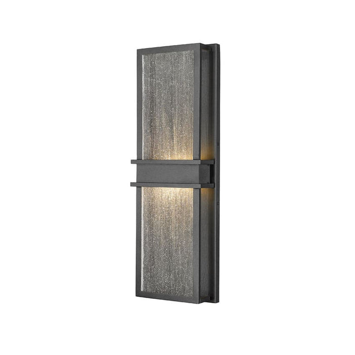 Z-Lite Eclipse Black 2 Light Outdoor Wall Sconce 577B-BK-LED | theLightShop